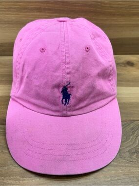 Vintage Polo by Ralph Lauren Pink Baseball Cap